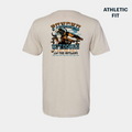 Rope and ride t-shirt back